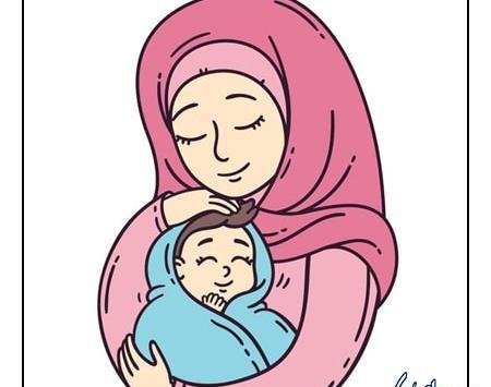 عکس ایده نقاشی کودکانه روز مادر