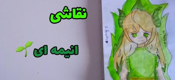 عکس ایده نقاشی انیمه ای پینترستی