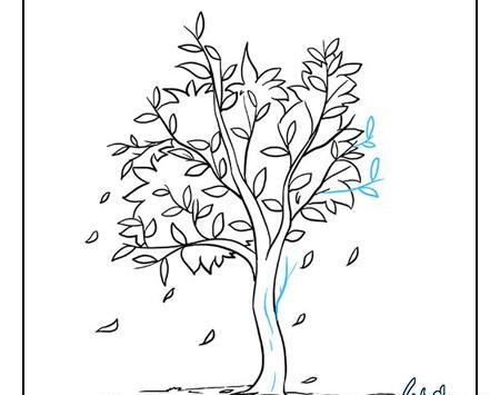 عکس ایده نقاشی برای پاییز