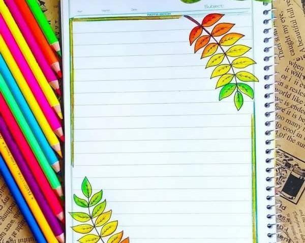 عکس ایده نقاشی کنار دفتری