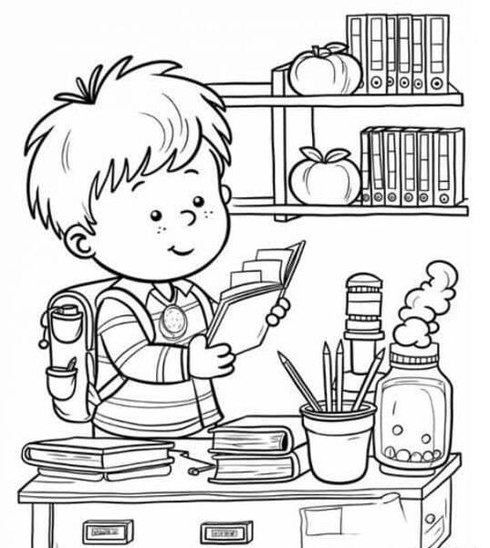 عکس ایده نقاشی تو مدرسه