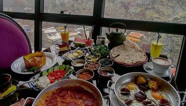 عکس صبحانه رستوران