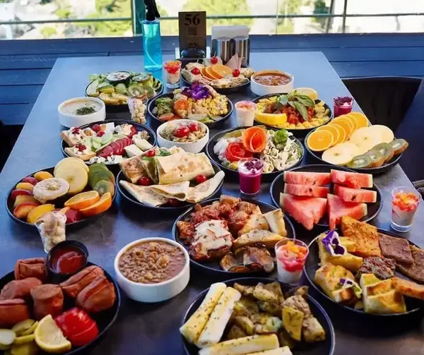 عکس صبحانه رستوران