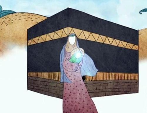 عکس نقاشی ساده امام علی