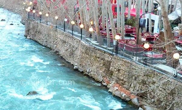 عکس رستوران در جاده چالوس