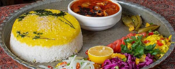 عکس غذای رستوران سنتی