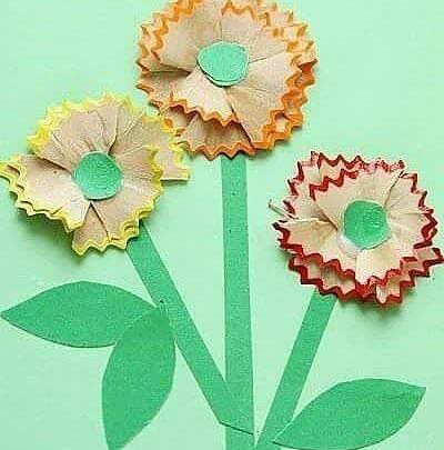 عکس نقاشی ساده تراش کودکانه