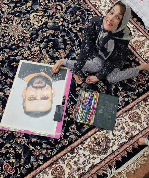 عکس نقاشی ساده هادی چوپان
