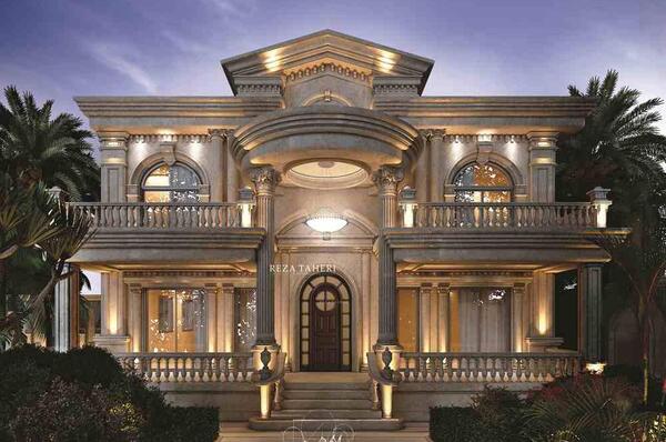 عکس ویلای خیلی بزرگ