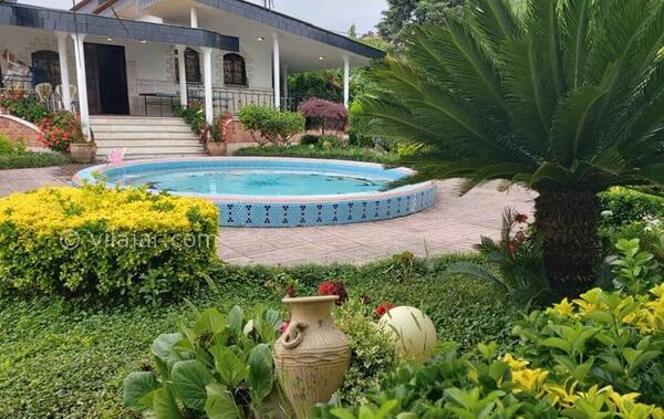 عکس ویلا در باغ