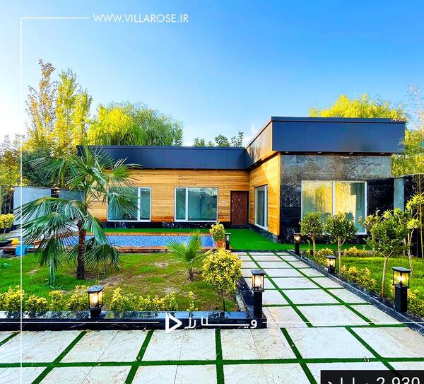 عکس ویلا در باغ