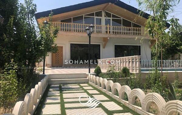 عکس باغ ویلا ساده