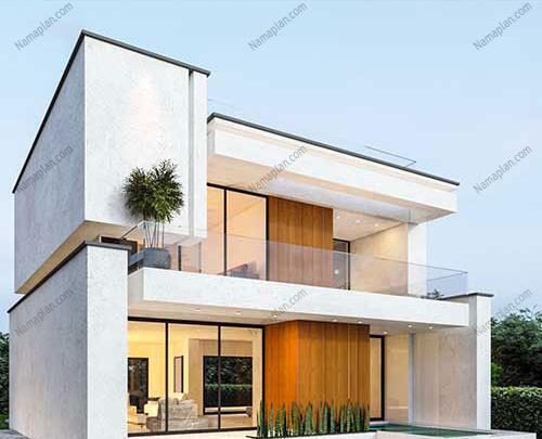 عکس نمای ویلا دوبلکس