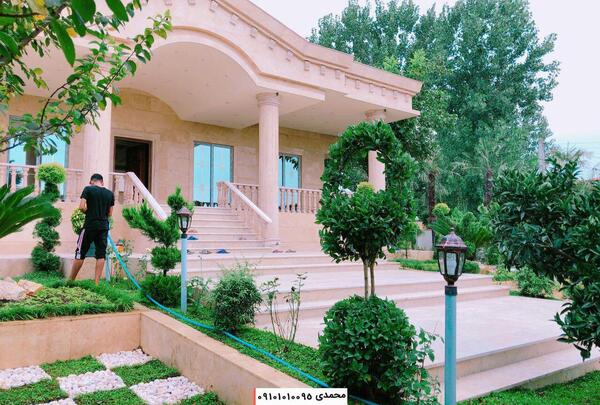 عکس باغ ویلا شمال