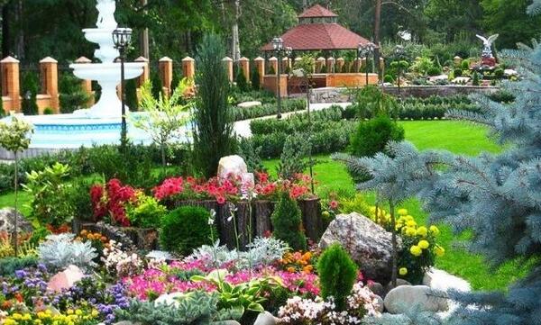 عکس حیاط سازی ویلا در شمال