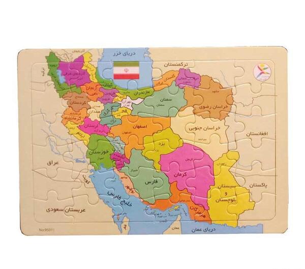 عکس نقاشی ساده نقشه کشور ایران