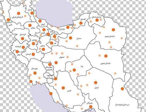 عکس کشیدن نقاشی ساده نقشه ایران