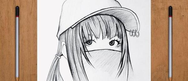 عکس نقاشی دخترانه خفن آسان