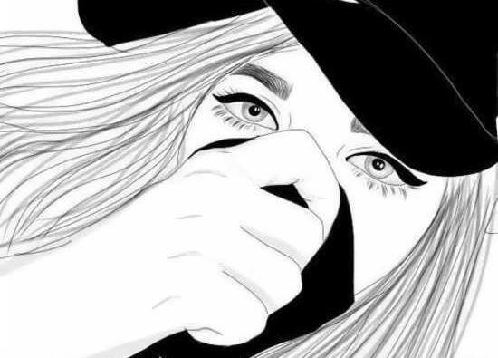 عکس نقاشی دخترانه خفن لاتی
