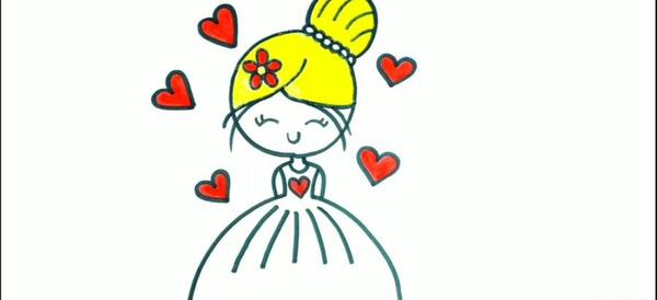عکس نقاشی دخترانه خیلی قشنگ باشد