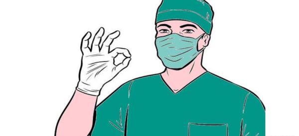 عکس نقاشی دکتر دخترانه زیبا