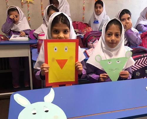 عکس نقاشی دخترانه کلاس دومی