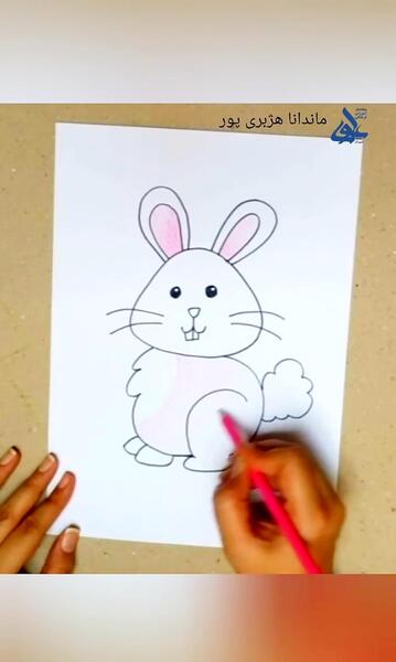 عکس نقاشی دخترانه کلاس دوم ساده