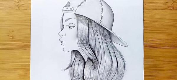 عکس نقاشی دخترانه لاتی آسان
