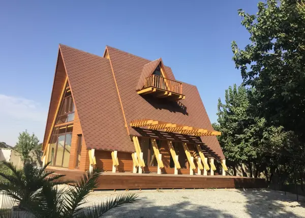 عکس از کلبه سوئیسی