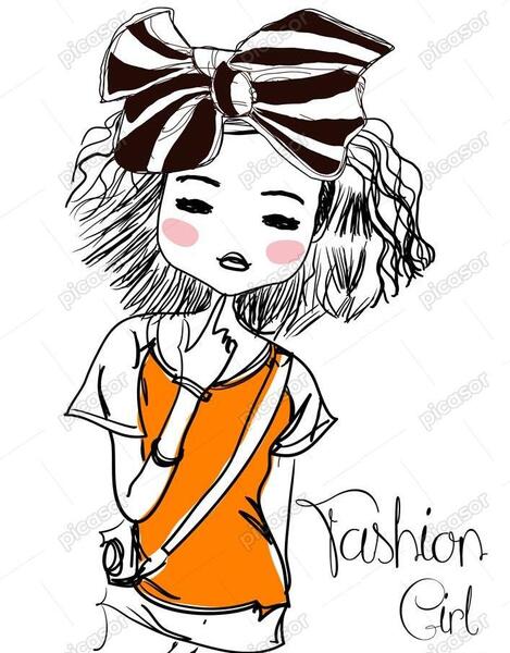 عکس نقاشی نوجوانه دخترانه