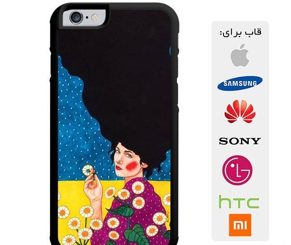 عکس نقاشی دخترانه با گوشی آیفون