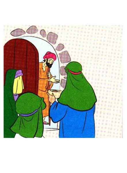عکس نقاشی ساده کودکانه در مورد شهادت حضرت فاطمه