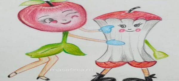 عکس نقاشی جان بخشی به اشیا هنر هشتم ساده