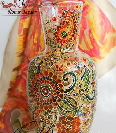 عکس ایده نقاشی نقطه کوبی
