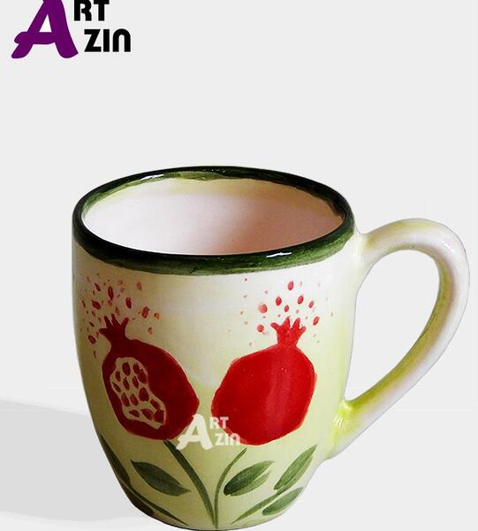 عکس ایده نقاشی روی لیوان سفالی
