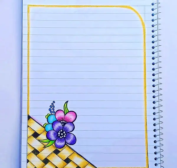 عکس ایده ی نقاشی کنار دفتر