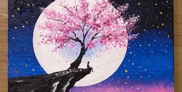 عکس ایده نقاشی گواش ساده