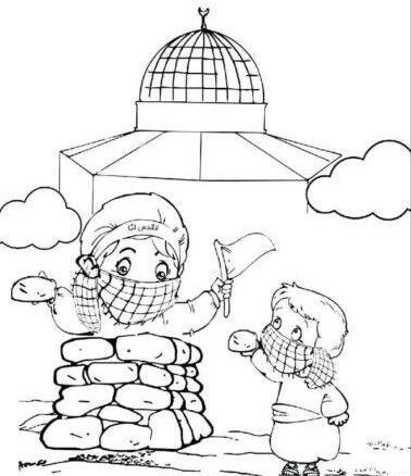 عکس ایده نقاشی کودکان غزه