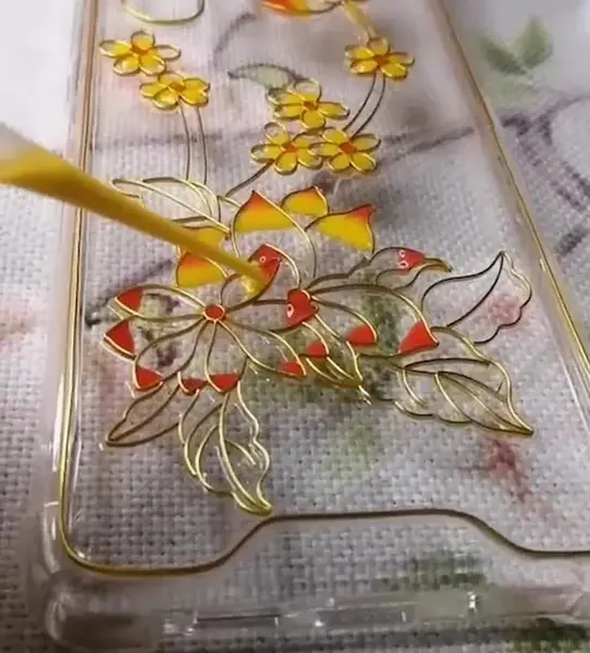 عکس ایده ی نقاشی روی قاب گوشی
