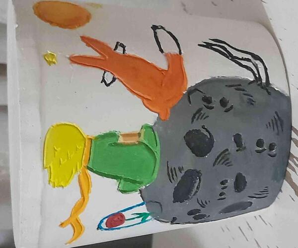 عکس ایده طرح نقاشی گاد