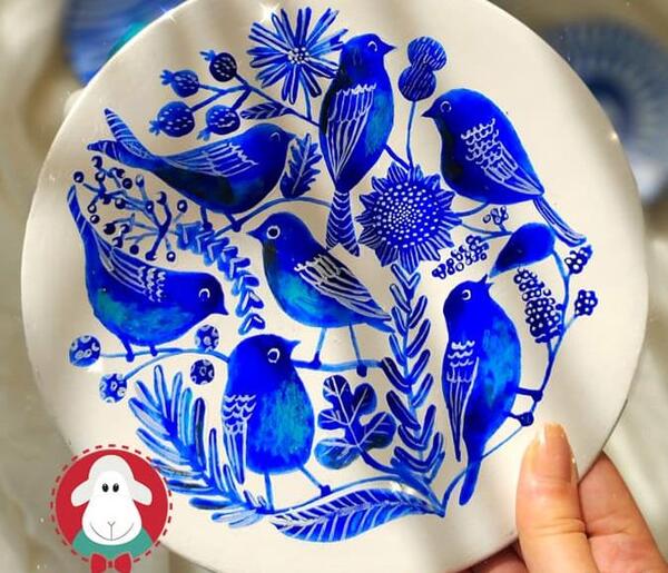 عکس ایده نقاشی دیوار کوب