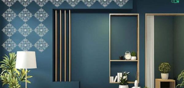 عکس ایده نقاشی دیوار پذیرایی