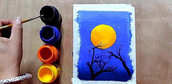 عکس ایده نقاشی زنگ هنر