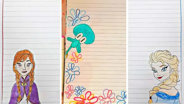 عکس ایده نقاشی پینترستی