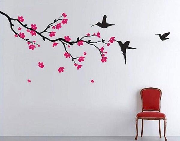 عکس ایده نقاشی پینترستی برای اتاق