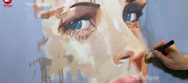 عکس ایده نقاشی پینترستی با گواش