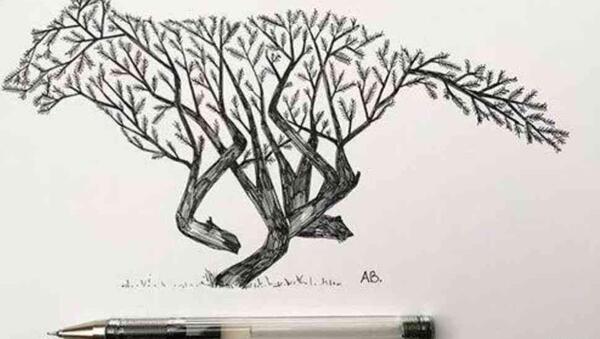 عکس ایده نقاشی ترام نقطه