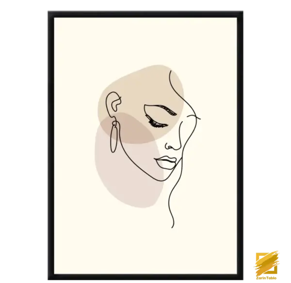 عکس ایده نقاشی مینیمال پینترستی