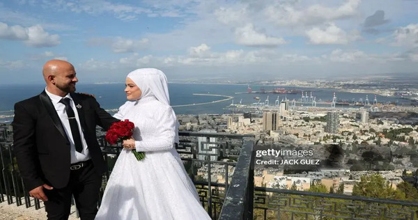 عکس عروس و داماد لبنانی