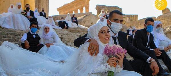 عکس عروس و داماد لبنانی